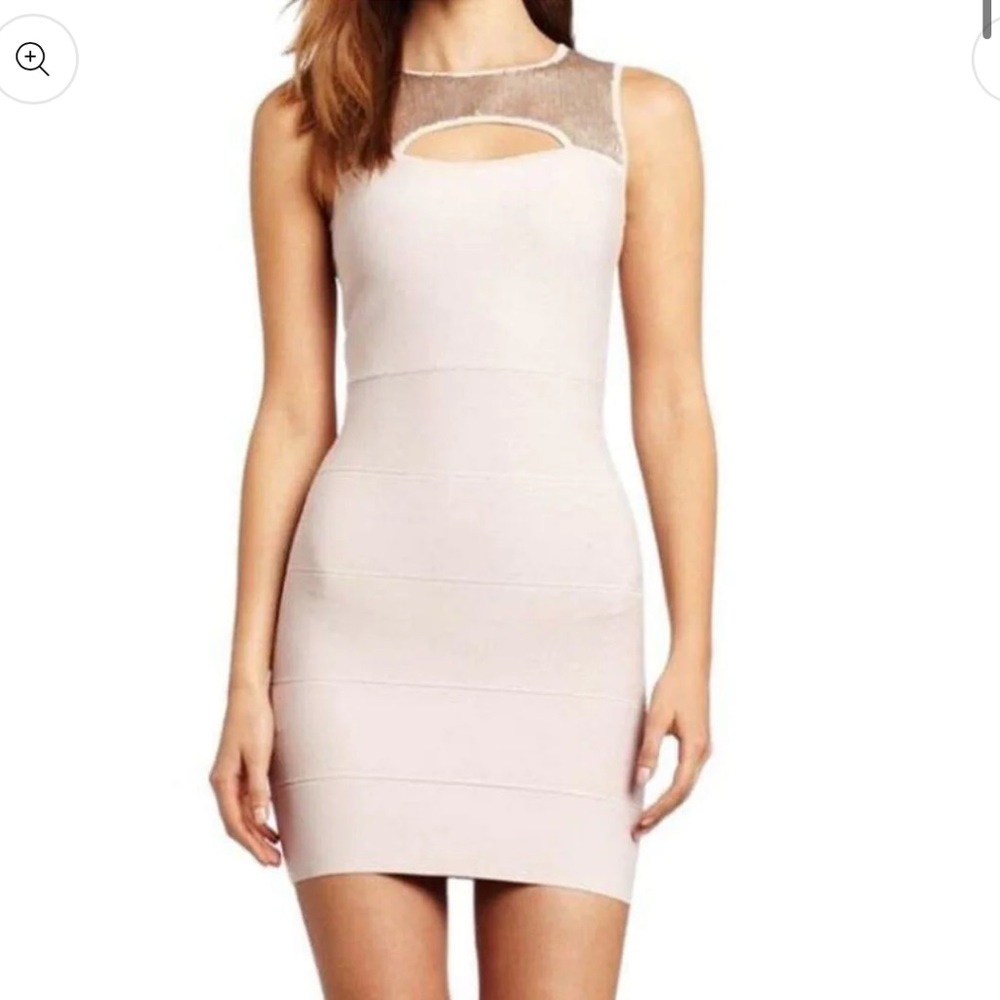 Elias Sequinned Cutout mini Dress size S